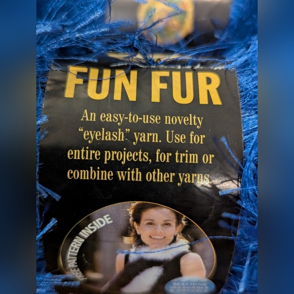 Eyelash Yarn Lot - Purple, Blue, Black, Tan, Multi Color 9 Skiens 465g - Picture 4 of 15